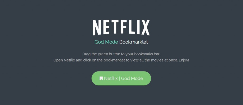 God Mode Bookmark