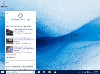 Cortana Windows 10