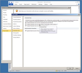 MS Word Protected