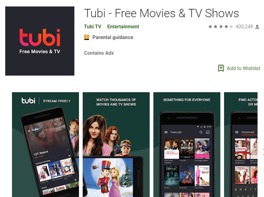 tubi tv app for android free download
