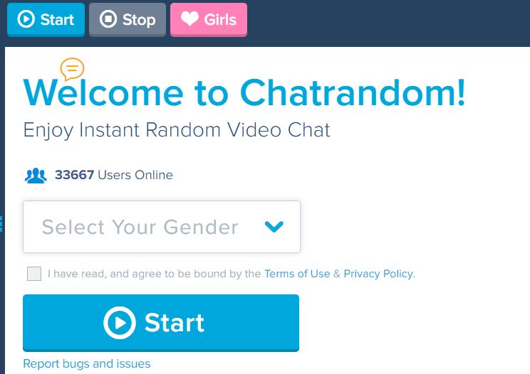 Free random webcam chat sites