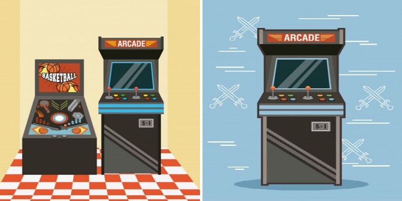 arcade cabinets