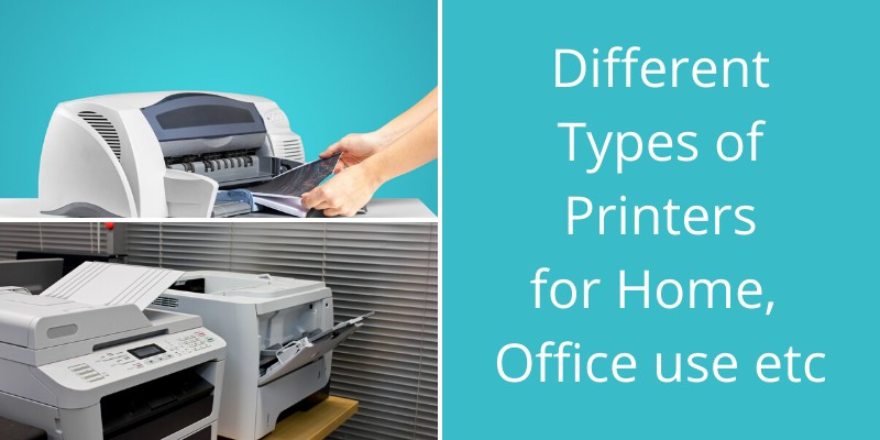 a guide to different options of printers