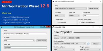 14 Free USB - Flash Drive - SD Card - Formatter Tools for FAT, NTFS etc