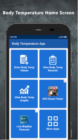 Body Temperature App 