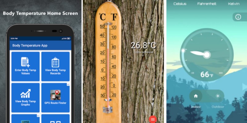 android thermometer apps