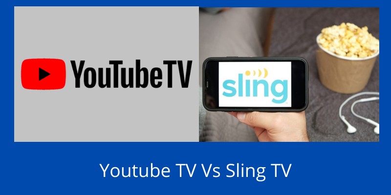 comparison of youtube and sling TV services