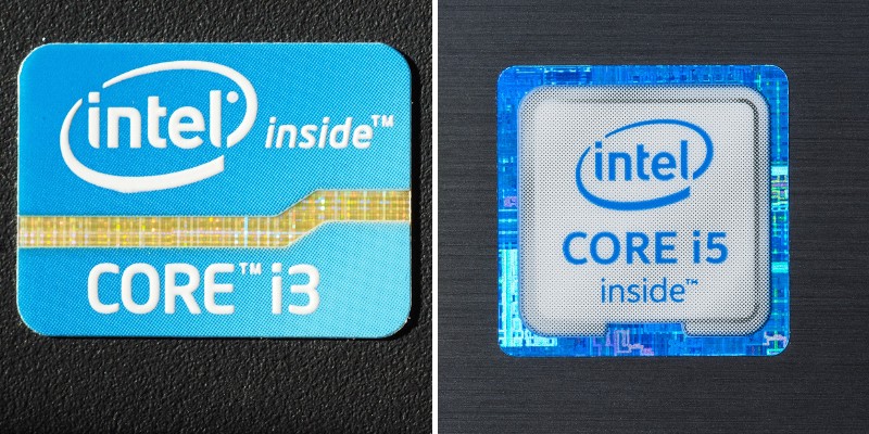 intel i3 and i5 cpu