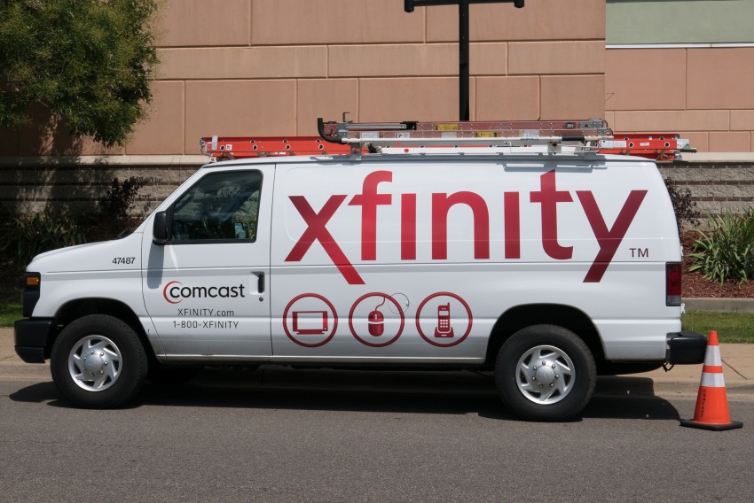 comcast xfinity service car
